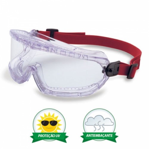 OCULOS AMPLA VISÃO V.MAXX INCOLOR UVEX 